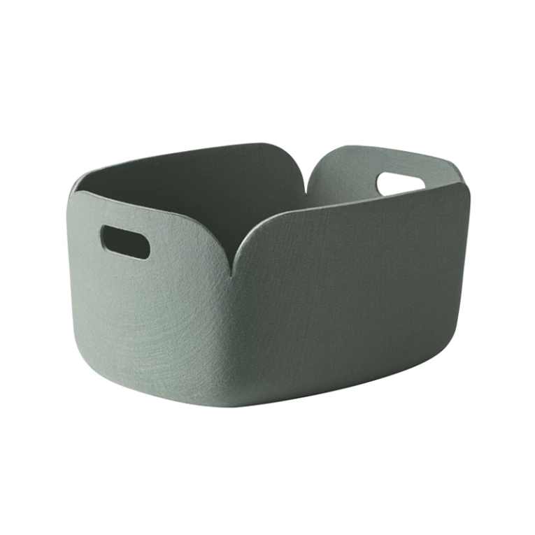 Petit rangement RESTORE Vert cendré MUUTO