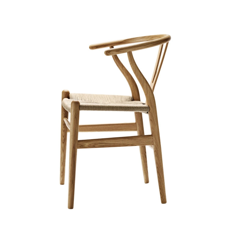 Chaise WISHBONE ARMCHAIR CH24 Chêne huilé/ corde naturelle CARL HANSEN