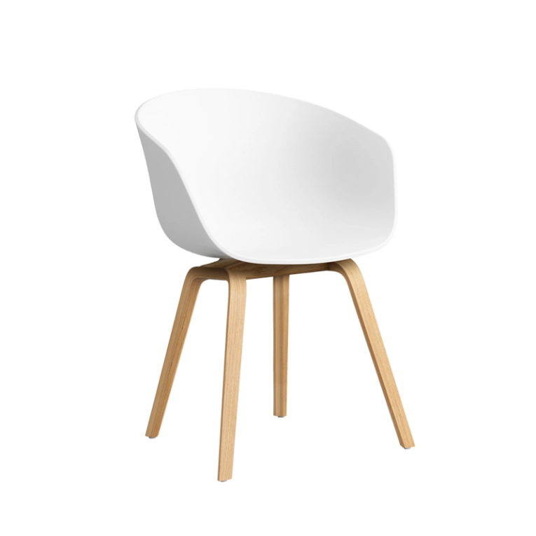Chaise ABOUT A CHAIR AAC 22 Blanc HAY
