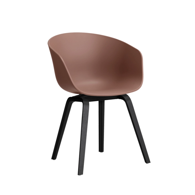 Chaise ABOUT A CHAIR AAC 22 Soft brick HAY