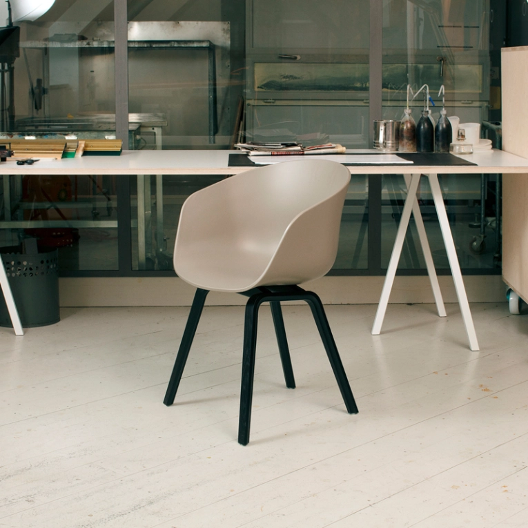 Chaise ABOUT A CHAIR AAC 22 Khaki HAY