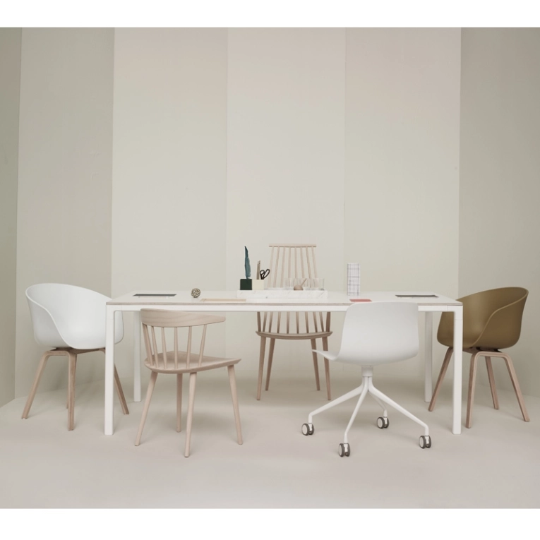 Chaise ABOUT A CHAIR AAC 22 Melange cream HAY