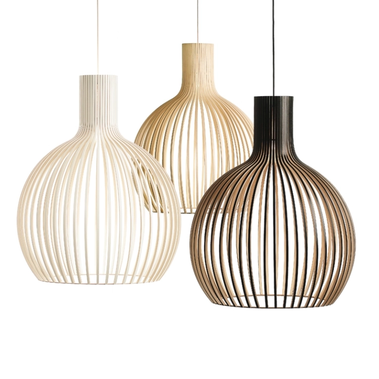 Suspension OCTO Noir SECTO DESIGN