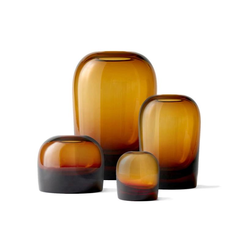 Vase TROLL M Ambre AUDO COPENHAGEN