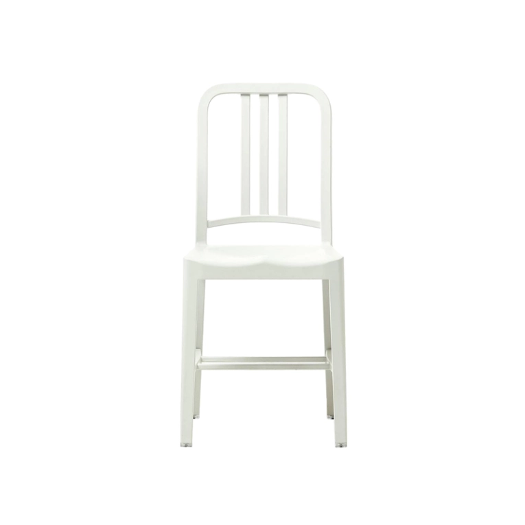 Chaise 111 NAVY CHAIR Blanc EMECO