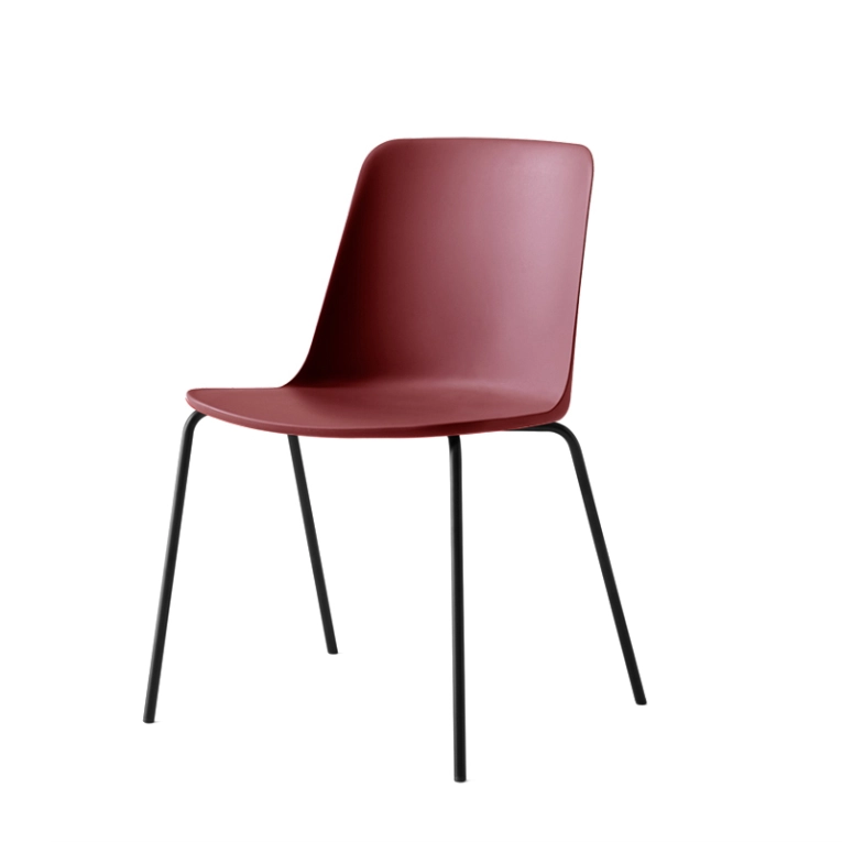 Chaise RELY HW65 Marron rouge AND TRADITION