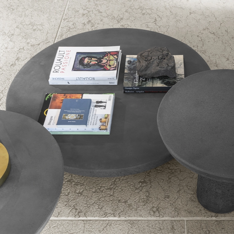 Table basse OLO Ø 100 Anthracite MOGG