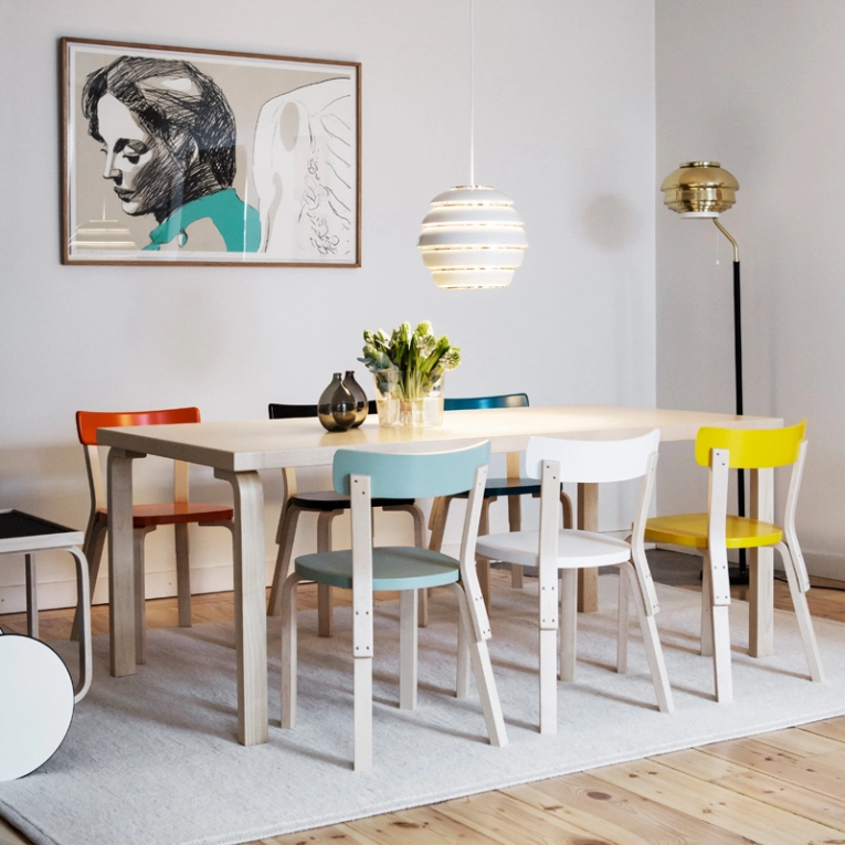 Chaise 69 Pétrole ARTEK