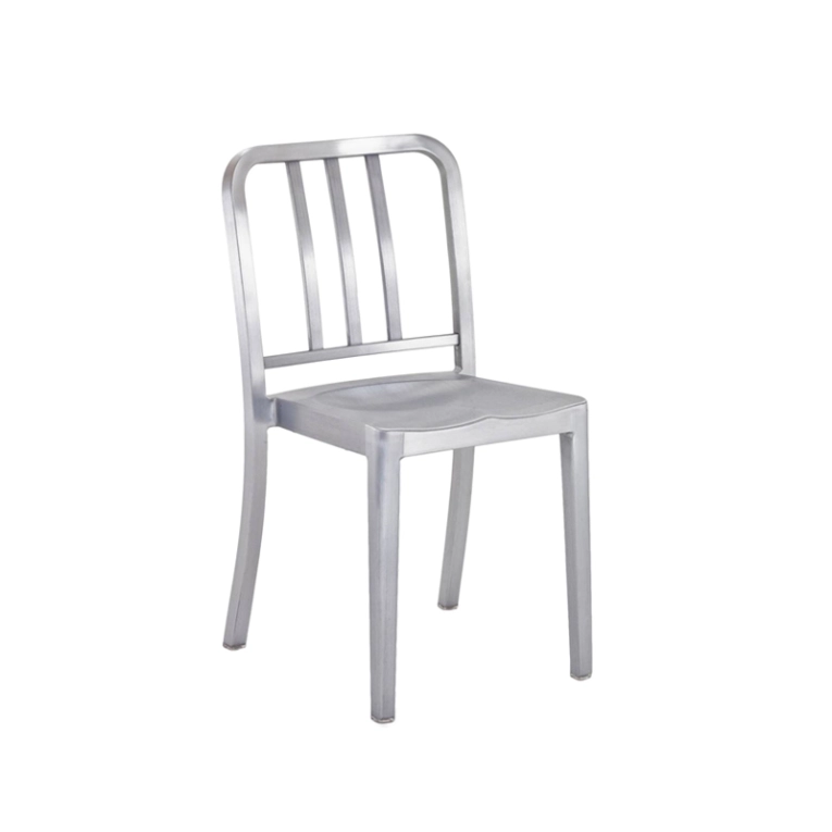 Chaise HERITAGE CHAIR Aluminium brossé EMECO