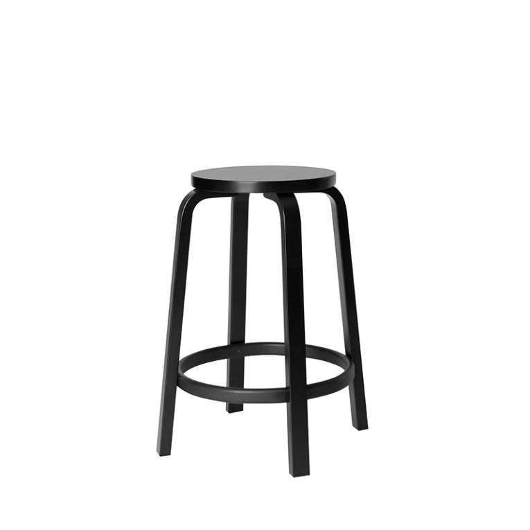 Tabouret haut 64 Noir ARTEK