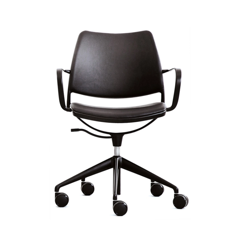 Fauteuil de bureau GAS Noir/ noir STUA