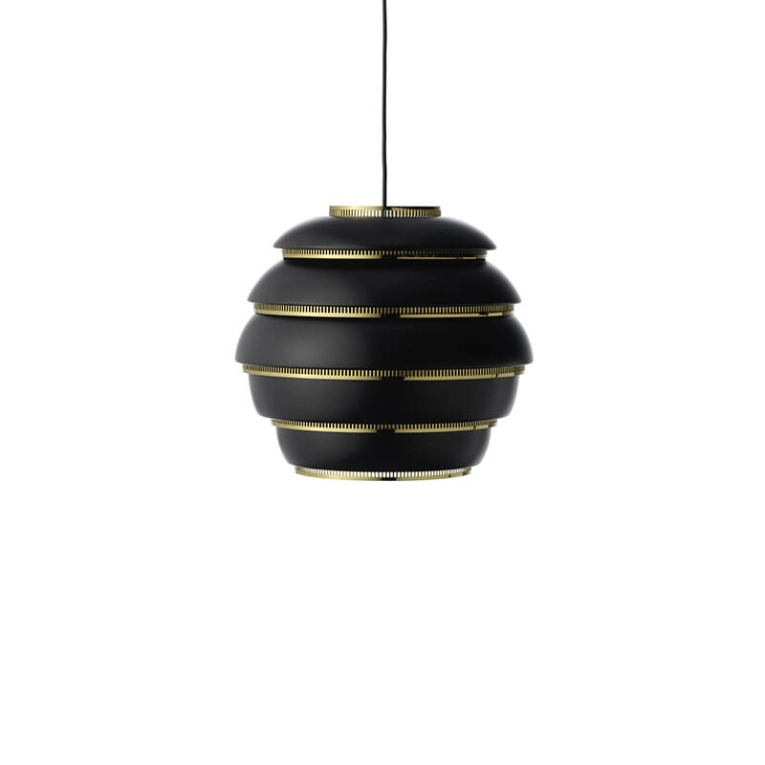 Suspension A331 BEEHIVE Noir/ laiton ARTEK