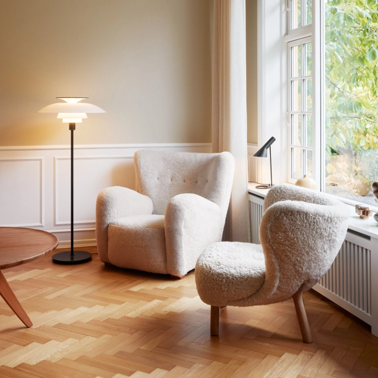 Lampe à poser AJ MINI TABLE Blanc LOUIS POULSEN