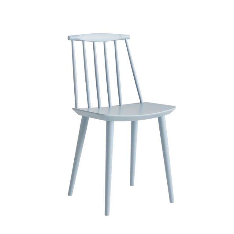 Chaise J77 Bleu ardoise HAY