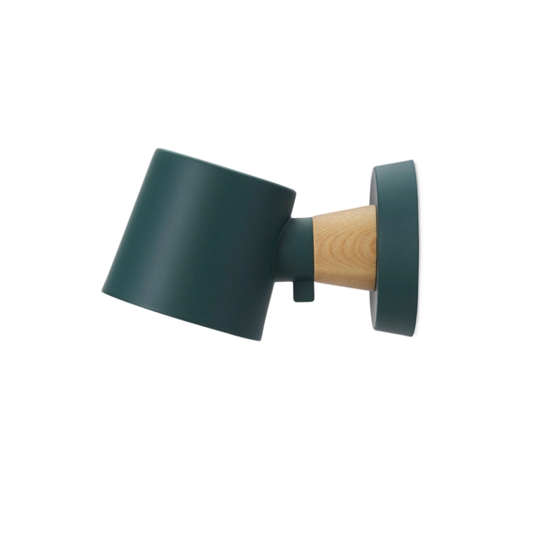 Applique RISE HARDWIRED Vert pétrole Normann Copenhagen