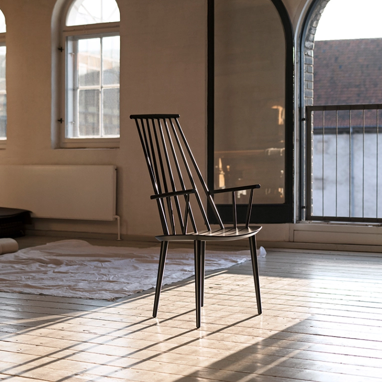 Chaise J110 Noir HAY