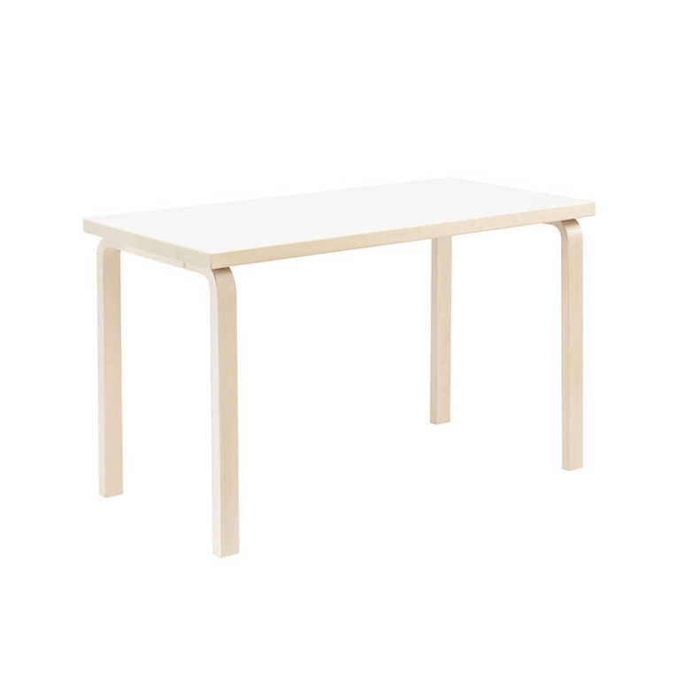 Table AALTO 80A Bouleau / Blanc ARTEK