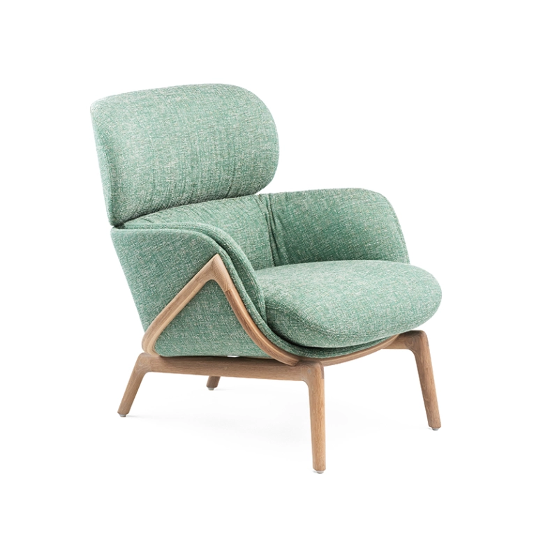 Fauteuil ELYSIA LOUNGE Tissu Sonar 934 DE LA ESPADA