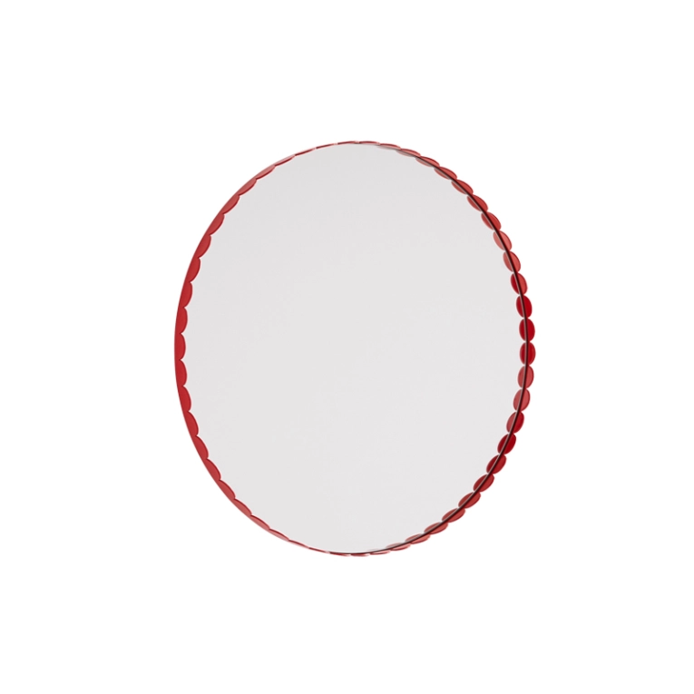 Miroir Miroir ARCS Ø 60 Rouge HAY