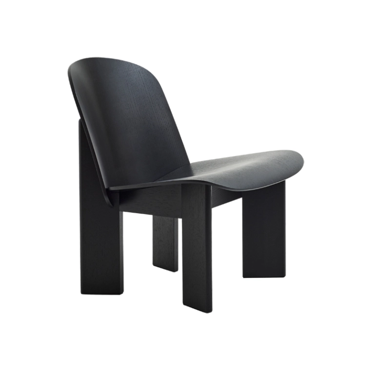 Fauteuil CHISEL Noir HAY
