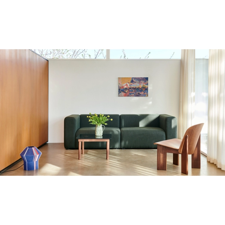 Fauteuil CHISEL Noir HAY