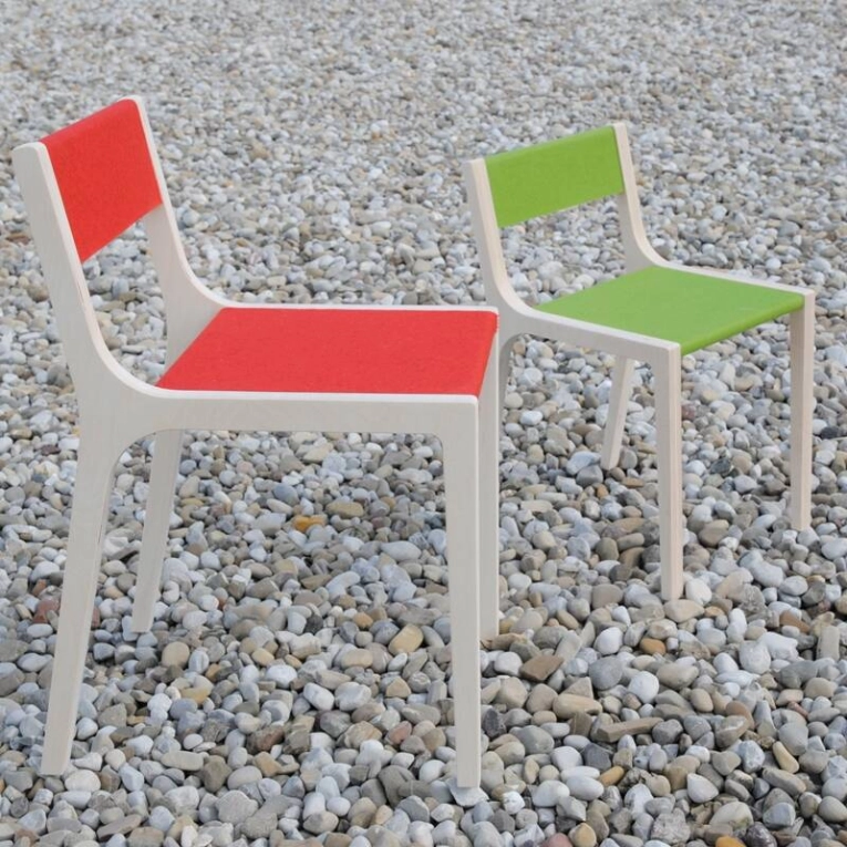 Siège enfant SLAWOMIR Feutre rouge SIRCH