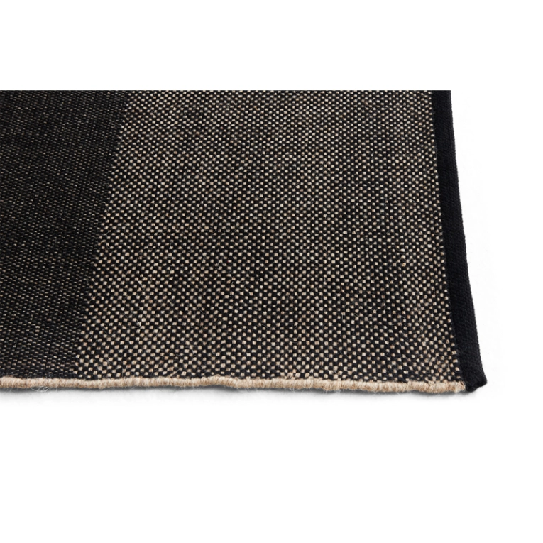 Tapis Tapis CHECK L Noir HAY