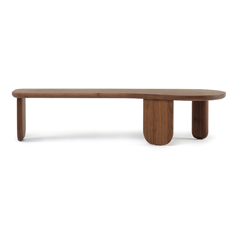 Banc KIM Noyer danois huilé DE LA ESPADA