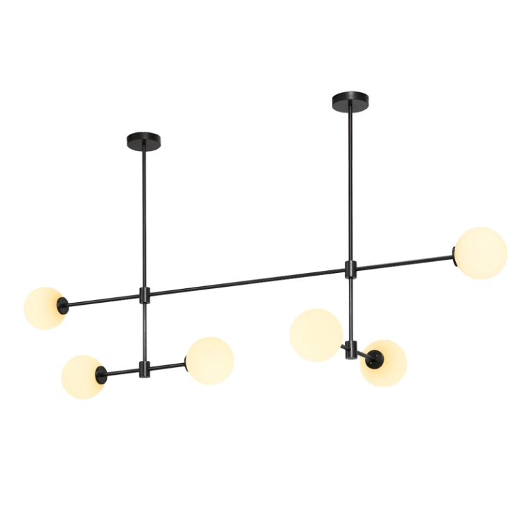 Suspension TREVI MULTI 6 Bronze CTO LIGHTING