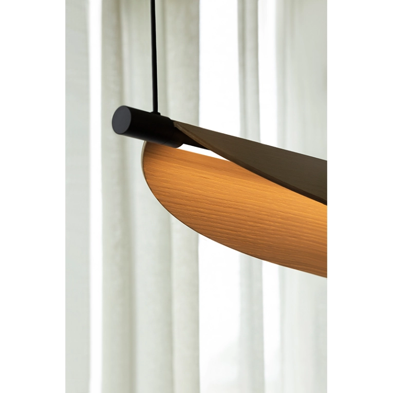 Suspension THULA 562.22 Noyer/ noir/ nickel TOOY