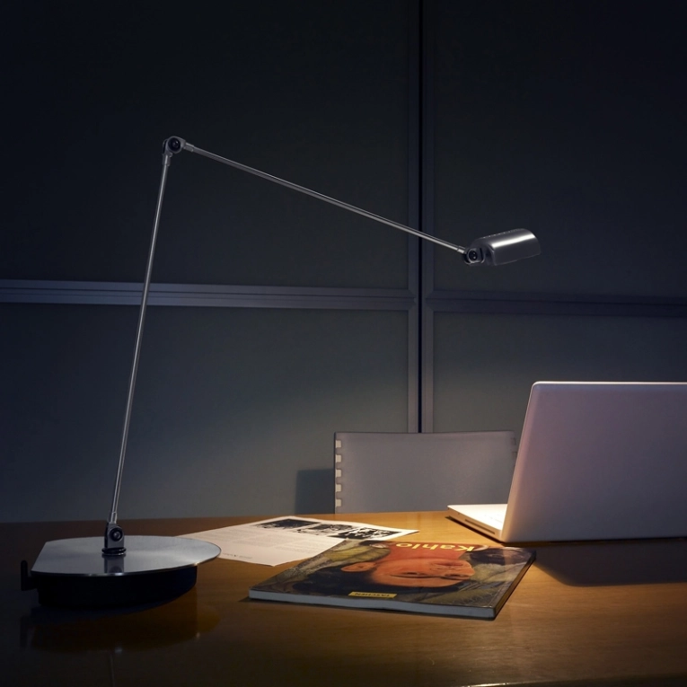 Lampe de bureau CLOE LED Blanc mat LUMINA