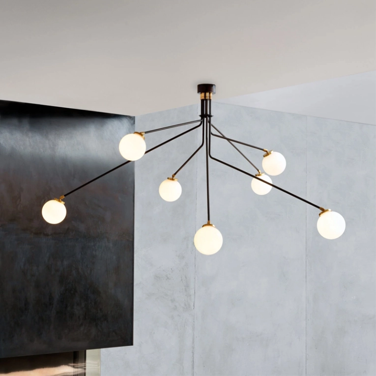 Suspension ARRAY Bronze/ laiton CTO LIGHTING