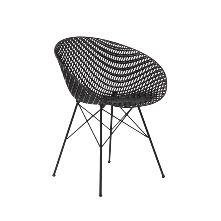 Chaise SMATRIK Noir KARTELL