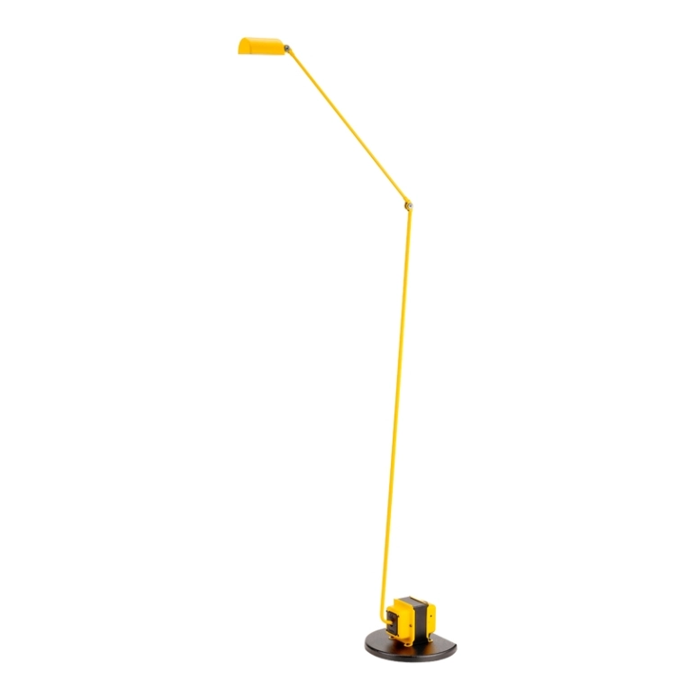Lampadaire DAPHINE TERRA LED Jaune mat LUMINA