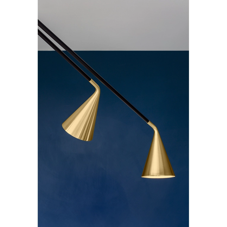 Suspension GORDON 561.13abc Laiton brossé TOOY