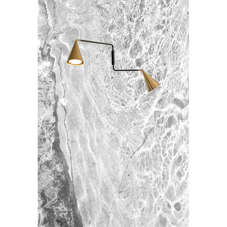 Applique GORDON 561.48 Laiton brossé TOOY