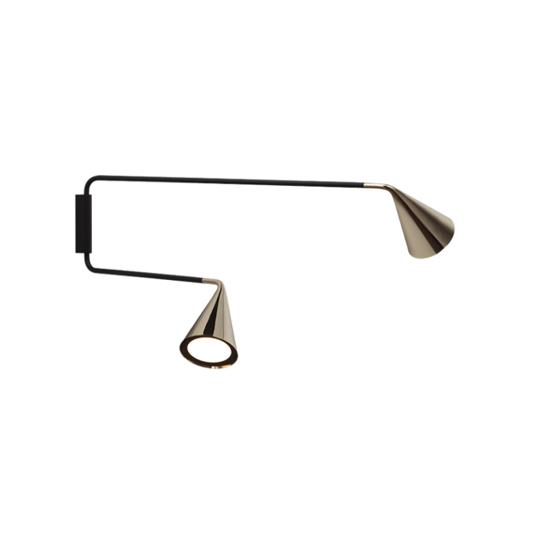 Applique GORDON 561.48 Laiton brossé TOOY