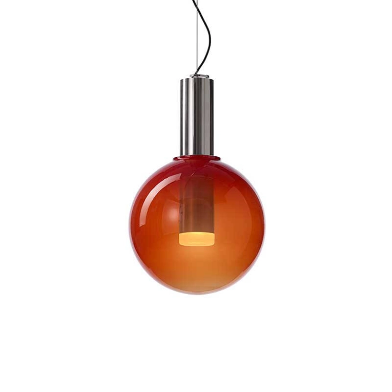 Suspension PHENOMENA 02 Rouge/ argent BOMMA