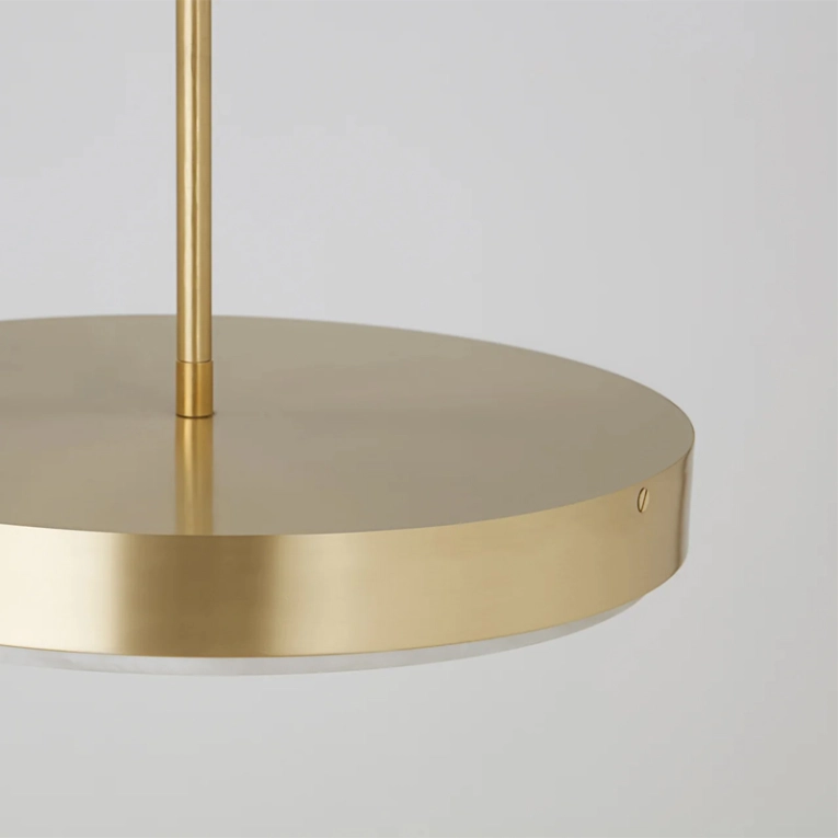 Suspension ANVERS Medium Laiton satiné CTO LIGHTING