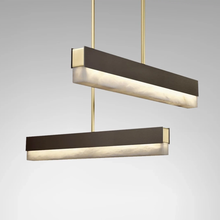 Suspension ARTES 600 Bronze/ laiton CTO LIGHTING