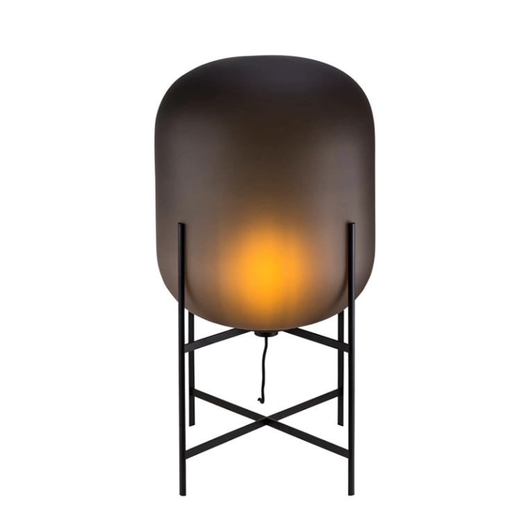 Lampadaire ODA MEDIUM Gris acétate/ noir PULPO