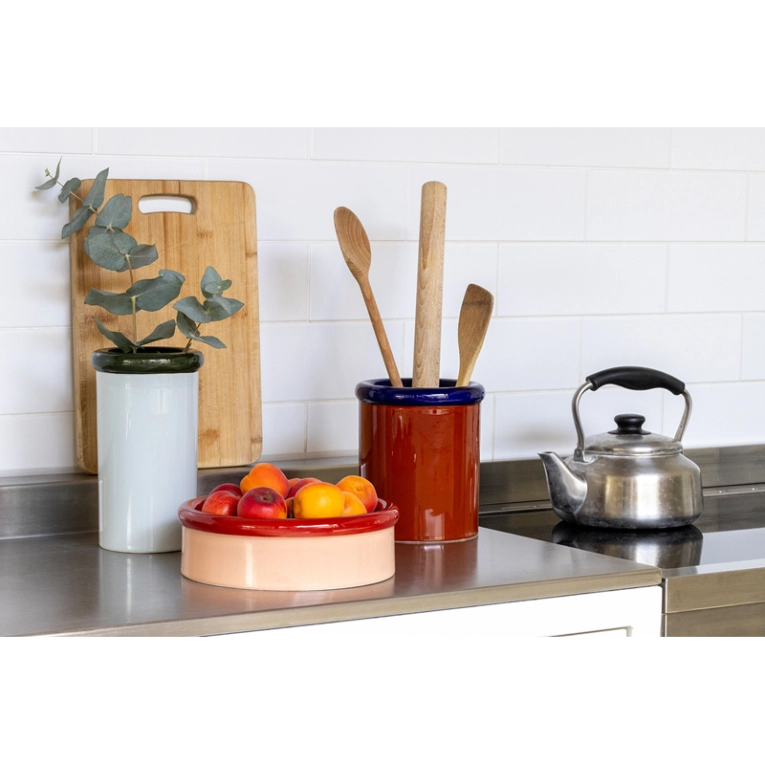 Accessoire de cuisine Pot ROD Bleu foncé/ terracotta NINE