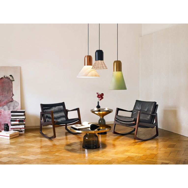 Table basse BELL COFFEE Marbre Vert olive CLASSICON