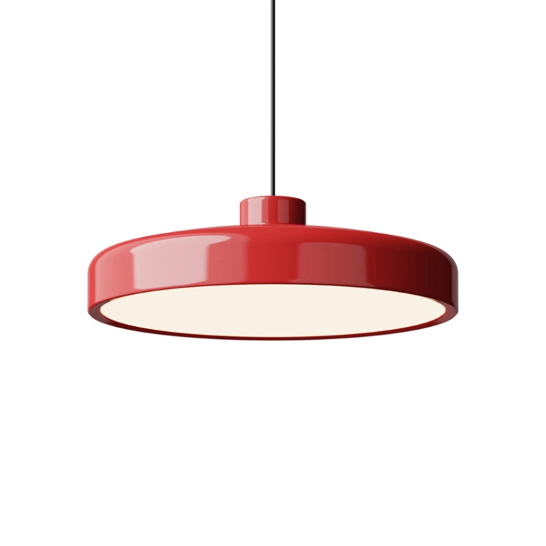 Suspension LACQUER Large Rouge NINE