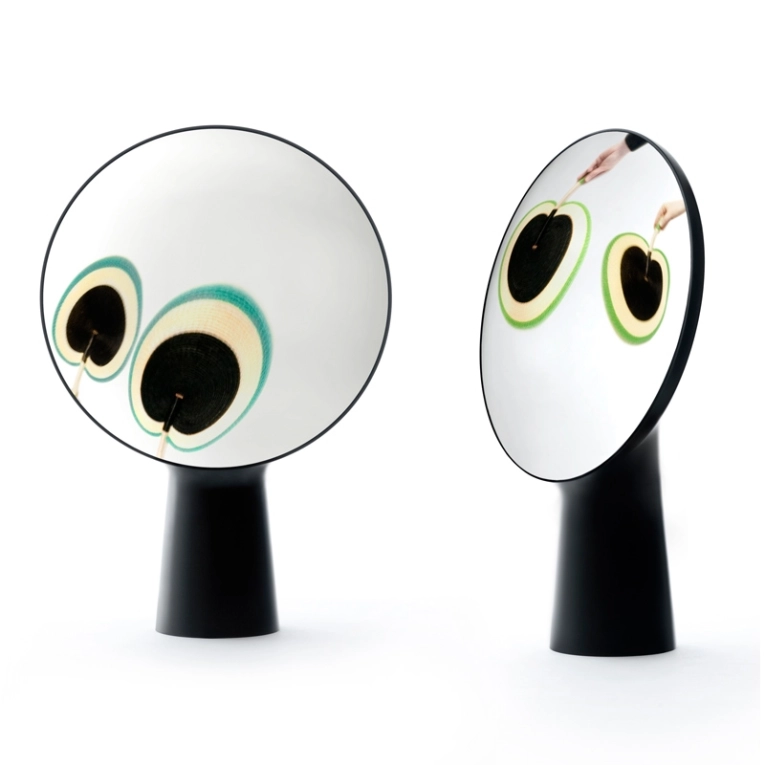 Miroir Miroir CYCLOPE Noir MOUSTACHE