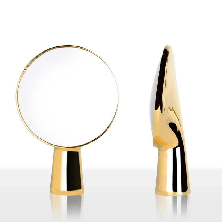 Miroir Miroir CYCLOPE Doré MOUSTACHE