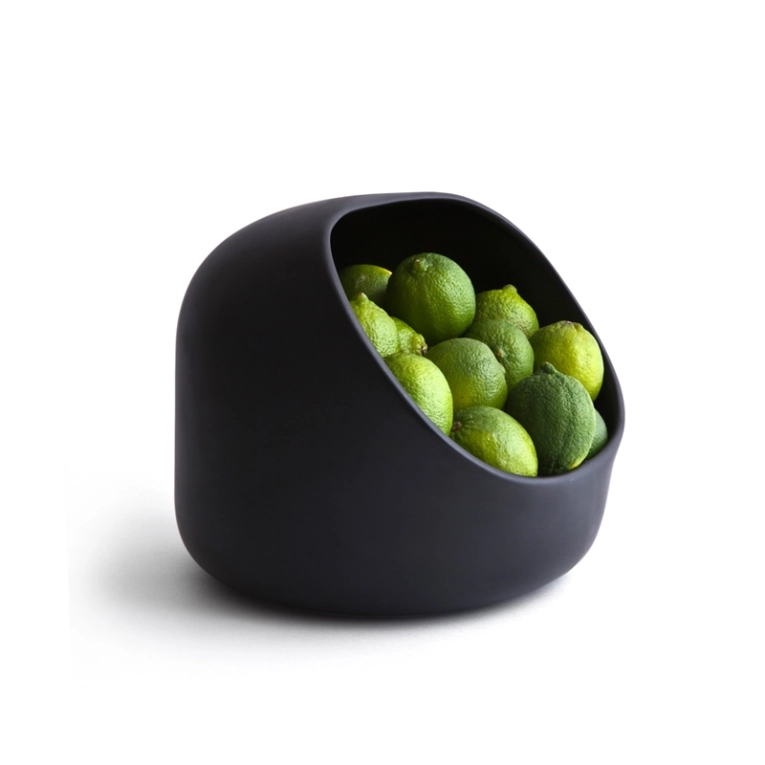 Centre de table & corbeille Ô Corbeille à fruits Noir MOUSTACHE