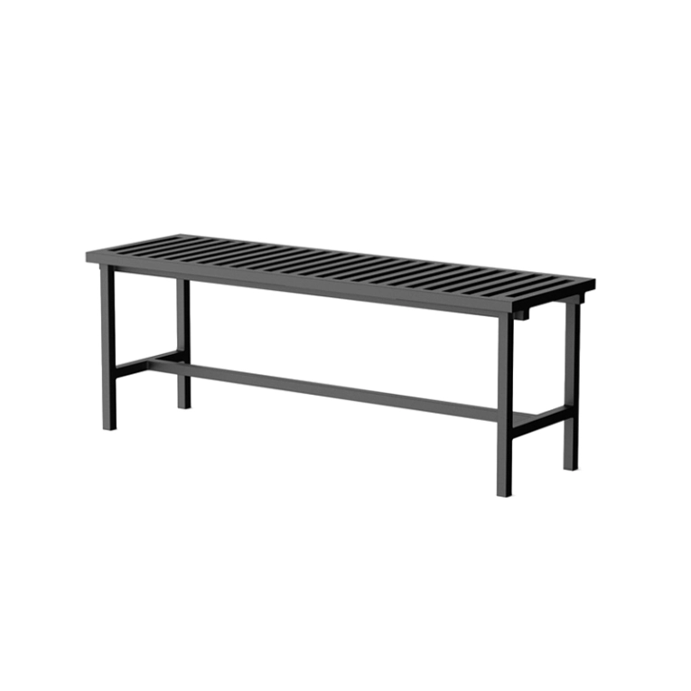 Banc extérieur Banc 19 OUTDOORS Noir NINE