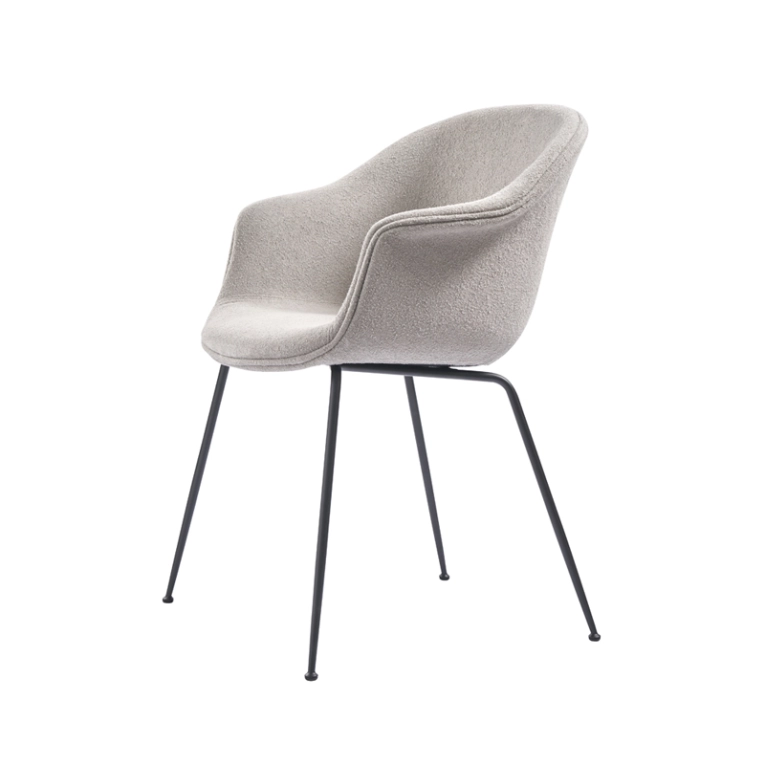 Chaise BAT DINING Light Bouclé Light Bouclé 008 GUBI