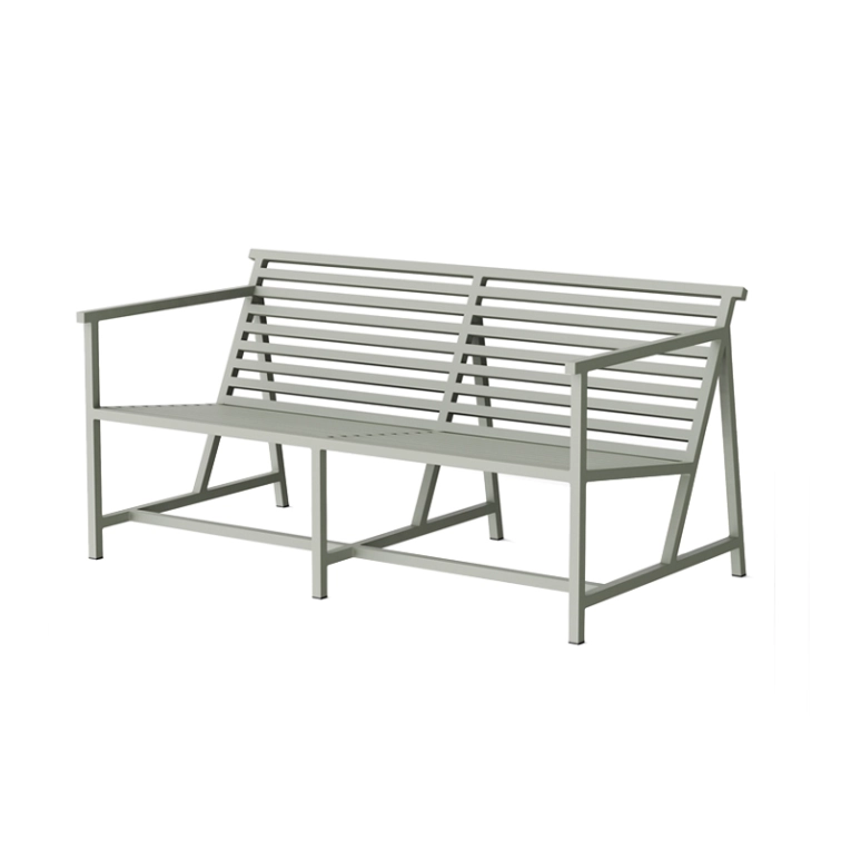 Banc extérieur Banc lounge 19 OUTDOORS Gris NINE